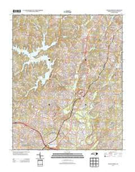 Wake Forest North Carolina Historical topographic map, 1:24000 scale, 7.5 X 7.5 Minute, Year 2013