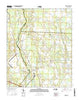 Wakulla North Carolina Current topographic map, 1:24000 scale, 7.5 X 7.5 Minute, Year 2016