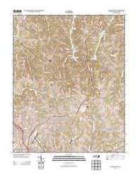 Walkertown North Carolina Historical topographic map, 1:24000 scale, 7.5 X 7.5 Minute, Year 2013