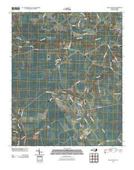 Wallace West North Carolina Historical topographic map, 1:24000 scale, 7.5 X 7.5 Minute, Year 2010