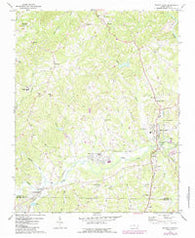 Walnut Cove North Carolina Historical topographic map, 1:24000 scale, 7.5 X 7.5 Minute, Year 1971