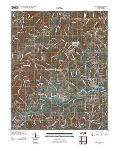 Walnut Cove North Carolina Historical topographic map, 1:24000 scale, 7.5 X 7.5 Minute, Year 2010