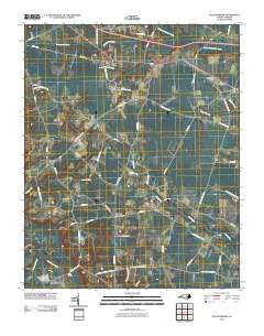 Walstonburg North Carolina Historical topographic map, 1:24000 scale, 7.5 X 7.5 Minute, Year 2010