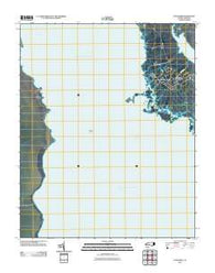 Wanchese North Carolina Historical topographic map, 1:24000 scale, 7.5 X 7.5 Minute, Year 2011