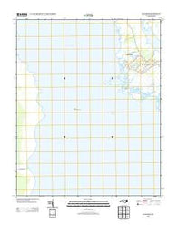 Wanchese North Carolina Historical topographic map, 1:24000 scale, 7.5 X 7.5 Minute, Year 2013