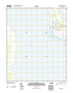 Wanchese North Carolina Historical topographic map, 1:24000 scale, 7.5 X 7.5 Minute, Year 2013