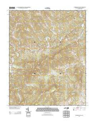 Warrensville North Carolina Historical topographic map, 1:24000 scale, 7.5 X 7.5 Minute, Year 2013