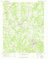Warrenton North Carolina Historical topographic map, 1:24000 scale, 7.5 X 7.5 Minute, Year 1970