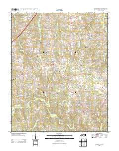 Warrenton North Carolina Historical topographic map, 1:24000 scale, 7.5 X 7.5 Minute, Year 2013