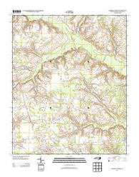 Warsaw North North Carolina Historical topographic map, 1:24000 scale, 7.5 X 7.5 Minute, Year 2013