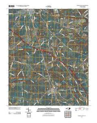 Warsaw South North Carolina Historical topographic map, 1:24000 scale, 7.5 X 7.5 Minute, Year 2010