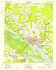Washington North Carolina Historical topographic map, 1:24000 scale, 7.5 X 7.5 Minute, Year 1951