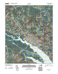 Washington North Carolina Historical topographic map, 1:24000 scale, 7.5 X 7.5 Minute, Year 2010