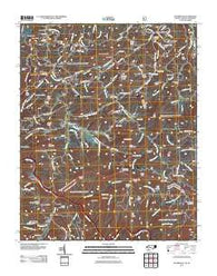Waterville North Carolina Historical topographic map, 1:24000 scale, 7.5 X 7.5 Minute, Year 2011