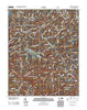 Waterville North Carolina Historical topographic map, 1:24000 scale, 7.5 X 7.5 Minute, Year 2011