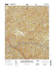 Waterville North Carolina Current topographic map, 1:24000 scale, 7.5 X 7.5 Minute, Year 2016