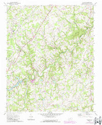 Watson North Carolina Historical topographic map, 1:24000 scale, 7.5 X 7.5 Minute, Year 1970
