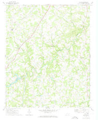 Watson North Carolina Historical topographic map, 1:24000 scale, 7.5 X 7.5 Minute, Year 1970