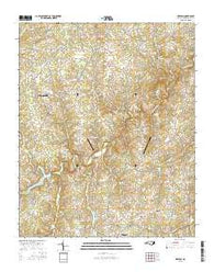 Watson North Carolina Current topographic map, 1:24000 scale, 7.5 X 7.5 Minute, Year 2016