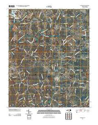 Waxhaw North Carolina Historical topographic map, 1:24000 scale, 7.5 X 7.5 Minute, Year 2010