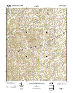 Waxhaw North Carolina Historical topographic map, 1:24000 scale, 7.5 X 7.5 Minute, Year 2013