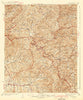Wayah Bald North Carolina Historical topographic map, 1:62500 scale, 15 X 15 Minute, Year 1942