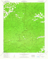 Wayah Bald North Carolina Historical topographic map, 1:24000 scale, 7.5 X 7.5 Minute, Year 1957