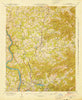 Weaverville North Carolina Historical topographic map, 1:24000 scale, 7.5 X 7.5 Minute, Year 1943