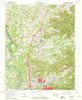 Weaverville North Carolina Historical topographic map, 1:24000 scale, 7.5 X 7.5 Minute, Year 1962