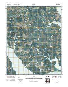 Weeksville North Carolina Historical topographic map, 1:24000 scale, 7.5 X 7.5 Minute, Year 2010