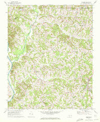 Welcome North Carolina Historical topographic map, 1:24000 scale, 7.5 X 7.5 Minute, Year 1969