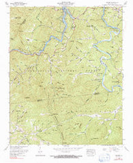 Wesser North Carolina Historical topographic map, 1:24000 scale, 7.5 X 7.5 Minute, Year 1961