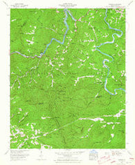 Wesser North Carolina Historical topographic map, 1:24000 scale, 7.5 X 7.5 Minute, Year 1961