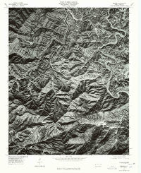 Wesser North Carolina Historical topographic map, 1:24000 scale, 7.5 X 7.5 Minute, Year 1976