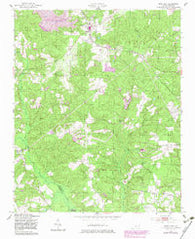 West End North Carolina Historical topographic map, 1:24000 scale, 7.5 X 7.5 Minute, Year 1949
