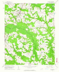 Whitakers North Carolina Historical topographic map, 1:24000 scale, 7.5 X 7.5 Minute, Year 1961