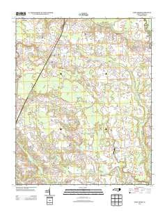 Whitakers North Carolina Historical topographic map, 1:24000 scale, 7.5 X 7.5 Minute, Year 2013