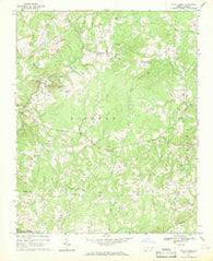 White Cross North Carolina Historical topographic map, 1:24000 scale, 7.5 X 7.5 Minute, Year 1968