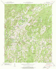 White Rock North Carolina Historical topographic map, 1:24000 scale, 7.5 X 7.5 Minute, Year 1939