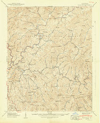 White Rock North Carolina Historical topographic map, 1:24000 scale, 7.5 X 7.5 Minute, Year 1940