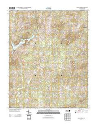 White Cross North Carolina Historical topographic map, 1:24000 scale, 7.5 X 7.5 Minute, Year 2013