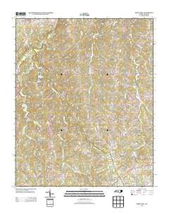White Hill North Carolina Historical topographic map, 1:24000 scale, 7.5 X 7.5 Minute, Year 2013
