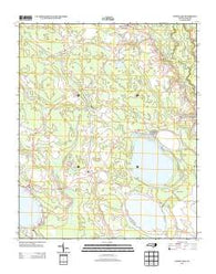 White Lake North Carolina Historical topographic map, 1:24000 scale, 7.5 X 7.5 Minute, Year 2013
