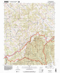 Whitehead North Carolina Historical topographic map, 1:24000 scale, 7.5 X 7.5 Minute, Year 1998