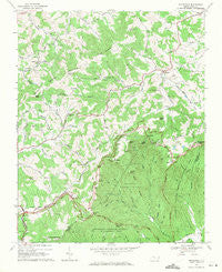 Whitehead North Carolina Historical topographic map, 1:24000 scale, 7.5 X 7.5 Minute, Year 1968
