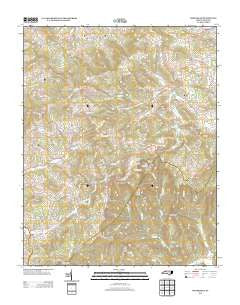 Whitehead North Carolina Historical topographic map, 1:24000 scale, 7.5 X 7.5 Minute, Year 2013