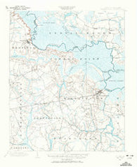 Wiillamston North Carolina Historical topographic map, 1:62500 scale, 15 X 15 Minute, Year 1901