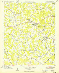 Wilgrove North Carolina Historical topographic map, 1:24000 scale, 7.5 X 7.5 Minute, Year 1949
