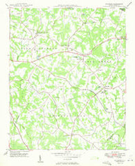 Wilgrove North Carolina Historical topographic map, 1:24000 scale, 7.5 X 7.5 Minute, Year 1949