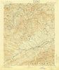 Wilkesboro North Carolina Historical topographic map, 1:125000 scale, 30 X 30 Minute, Year 1891